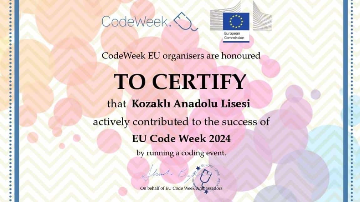 Kod Haftası (Codeweek) 2024