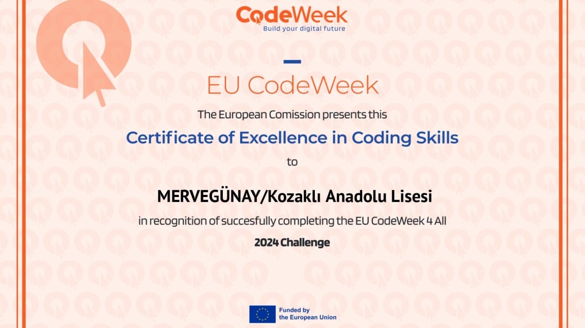 AB kod haftası(Codeweek)